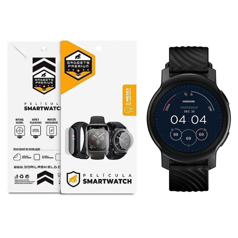Película Moto Watch 100 Gshield Hidro Nano 0,19mm