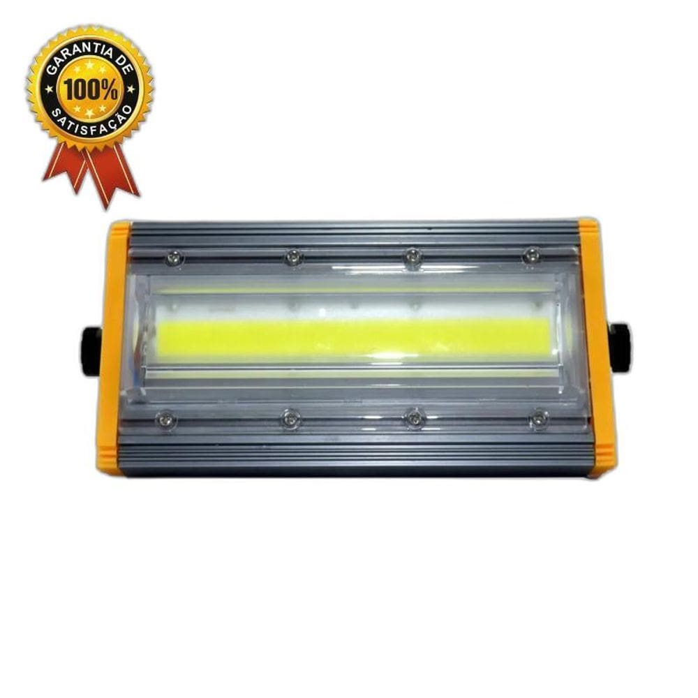 Refletor Modular Direcionável Linear 100W Branco-Frio Ip68
