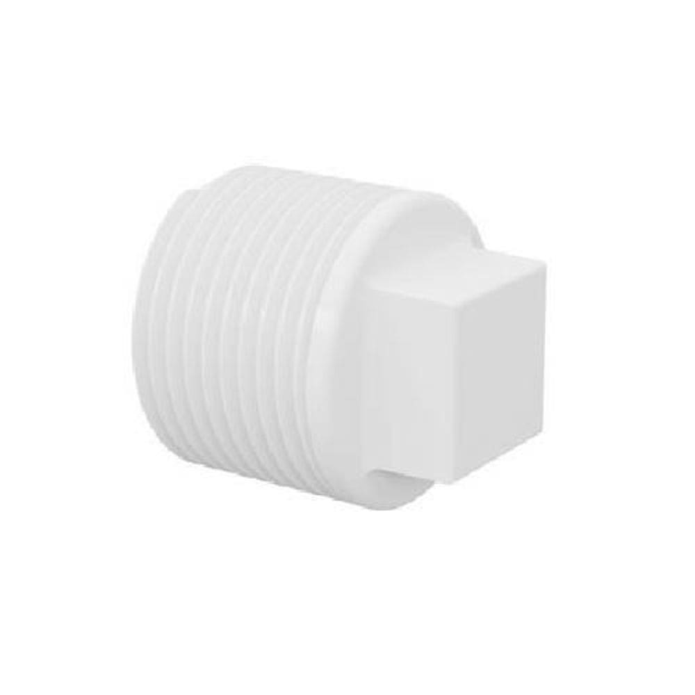 Kit 3 Tampão Plug Pvc Roscável 1.1/2 Branco 50Mm Tigre
