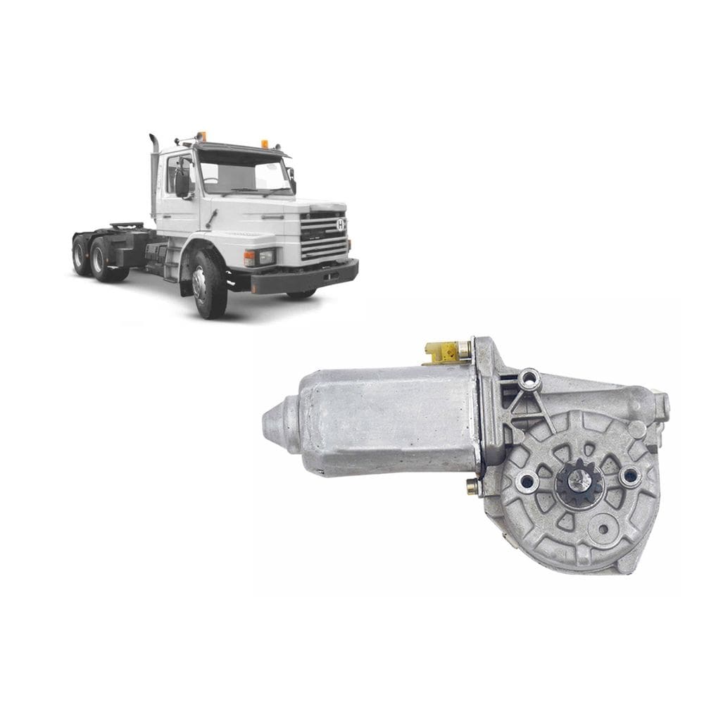 Motor Maquina Vidro Esq 24V Scania Serie 3