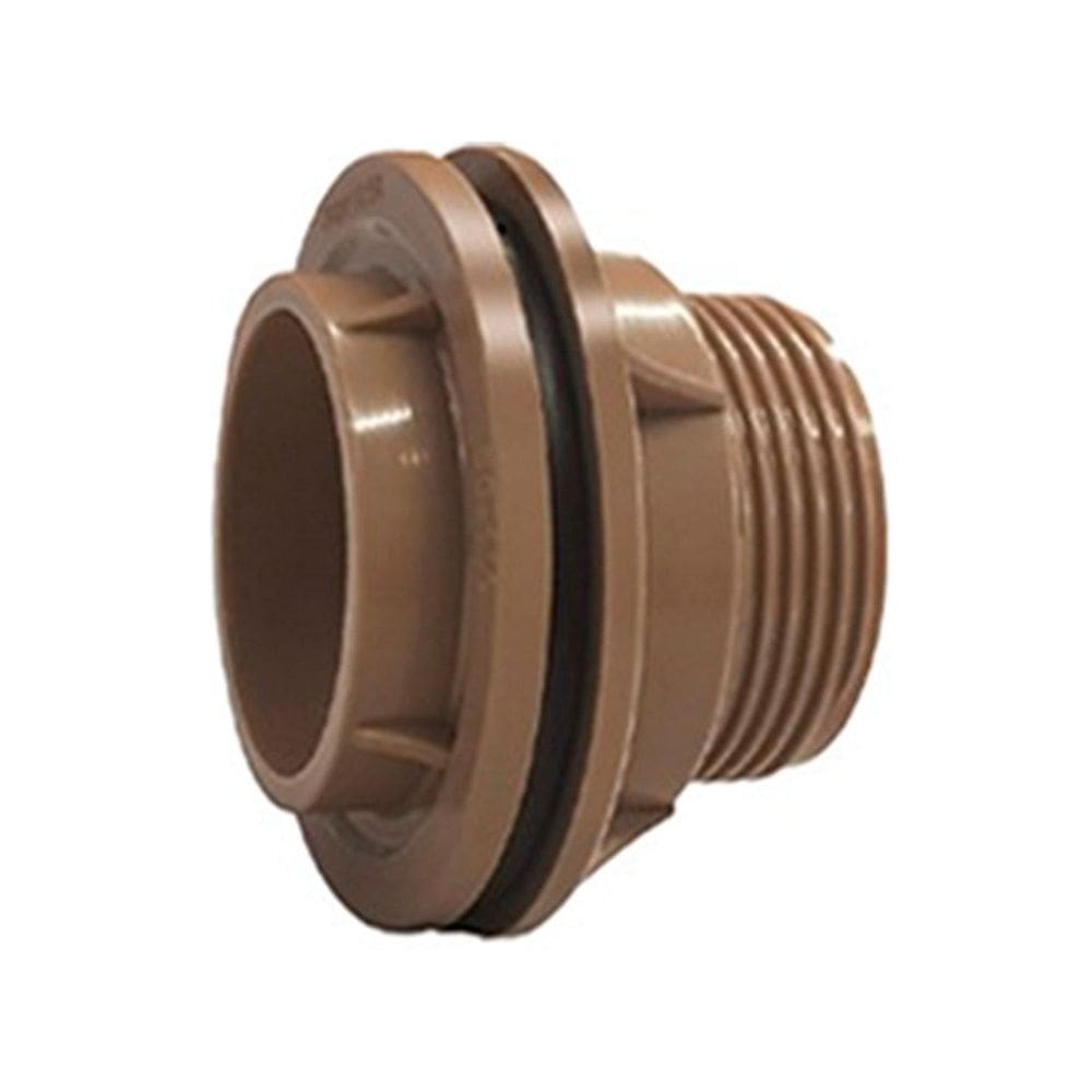 Adaptador Flange 40mm PVC Marrom Caixa D` Água / Cisterna