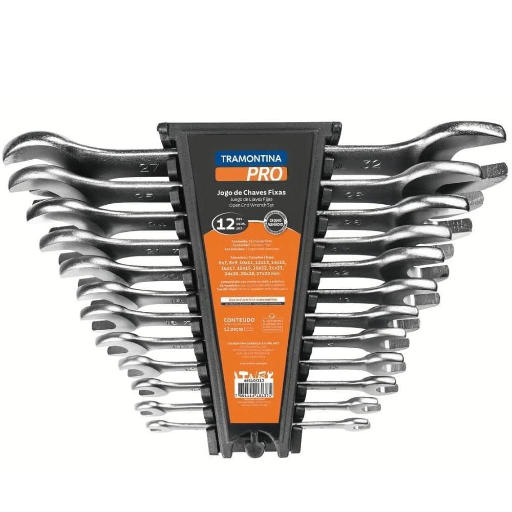 Jogo De Chaves Fixas 6 A 32Mm 12 Pçs 44610/312 Tramontinapro