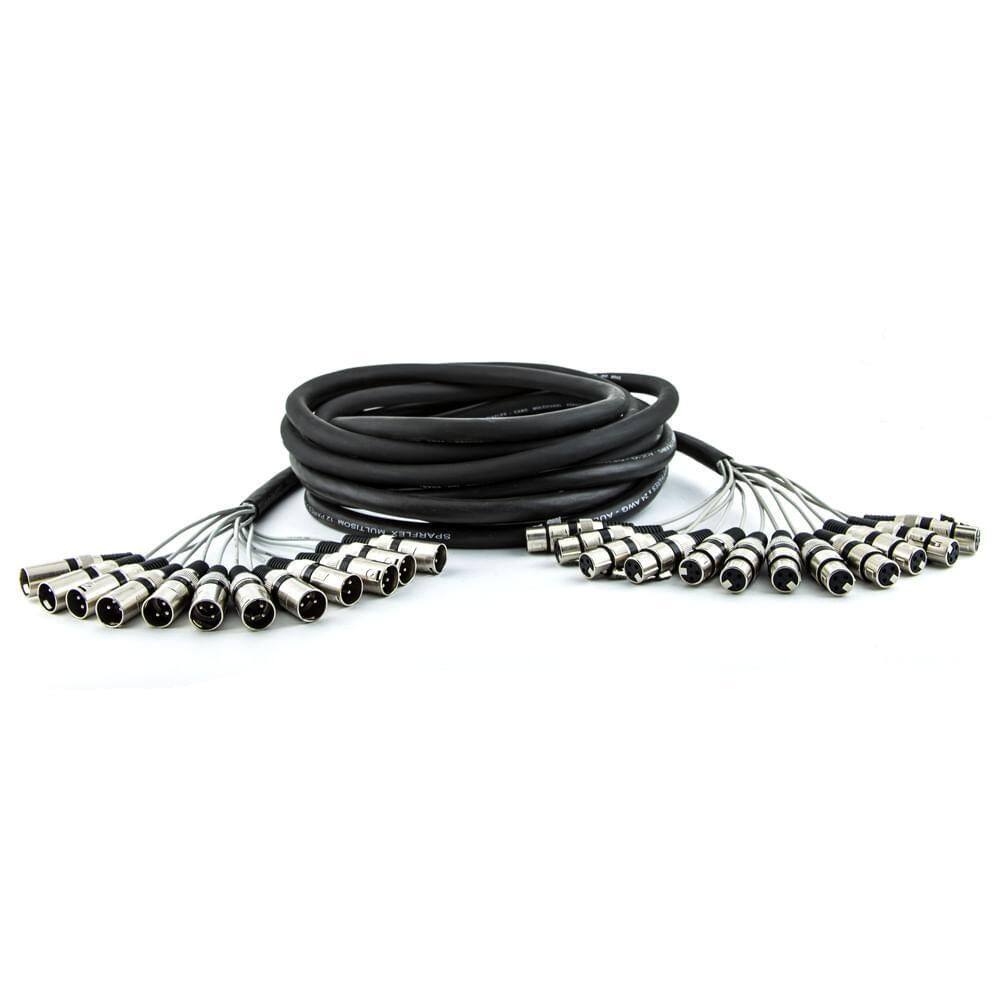 Multicabos Xlr 12 Vias Cirilo Cabos - 1 Mt