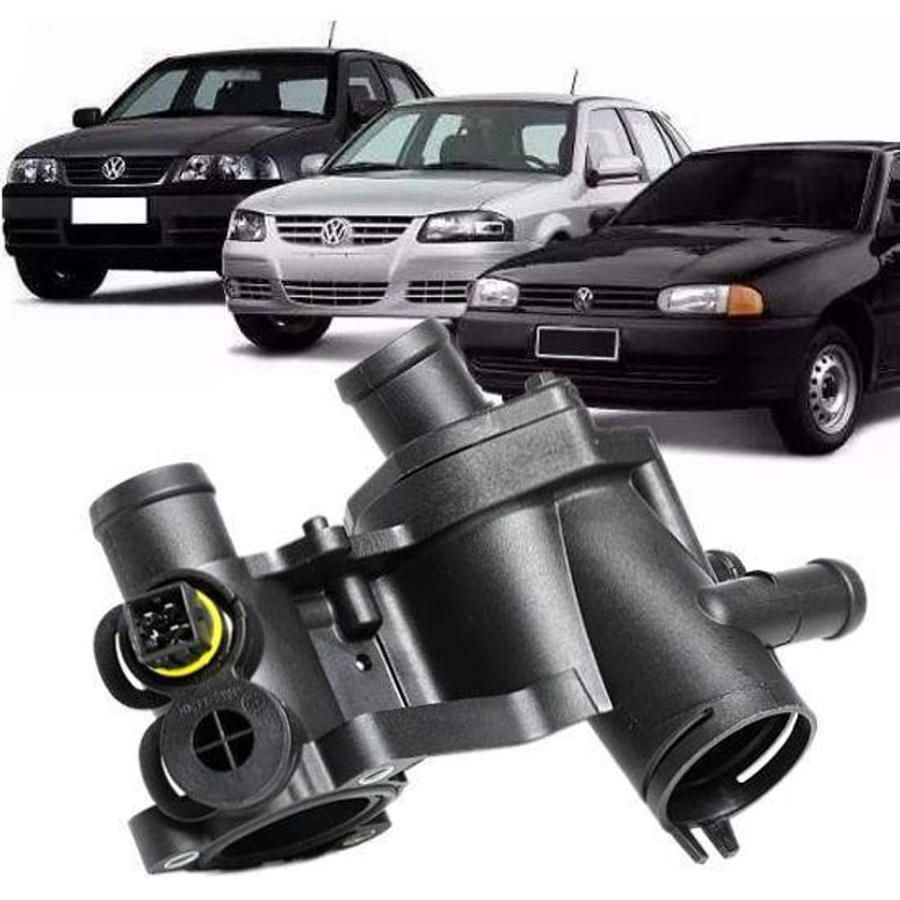 Carcaca Valvula Termostatica Ar Quente 1996 Gol G2 G3 2008