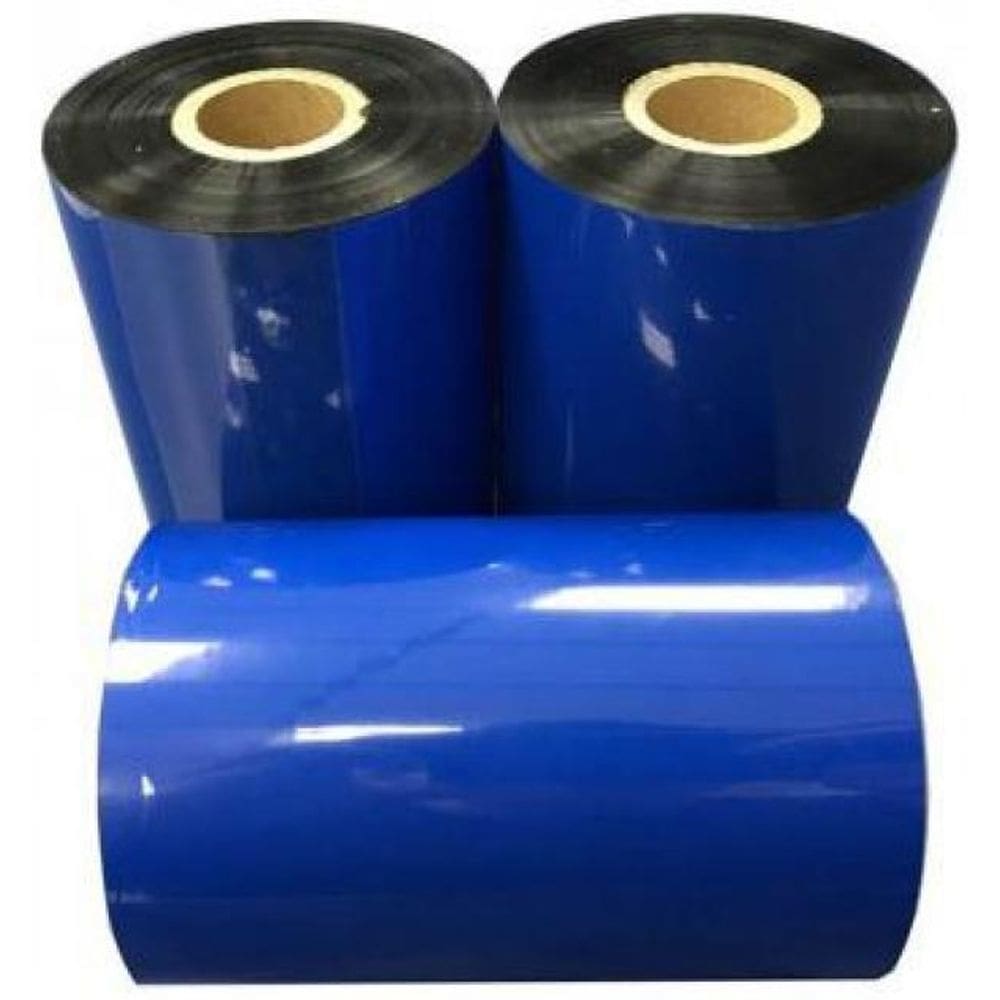 Kit Com 5 Rolos Ribbon Cera 110Mm X 450M