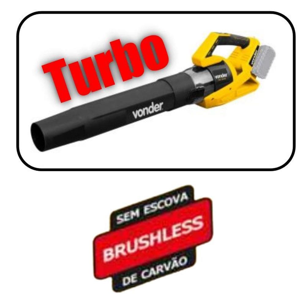 Soprador De Folhas Turbo 18V+18V S/Baterias Isv 1846B Vonder