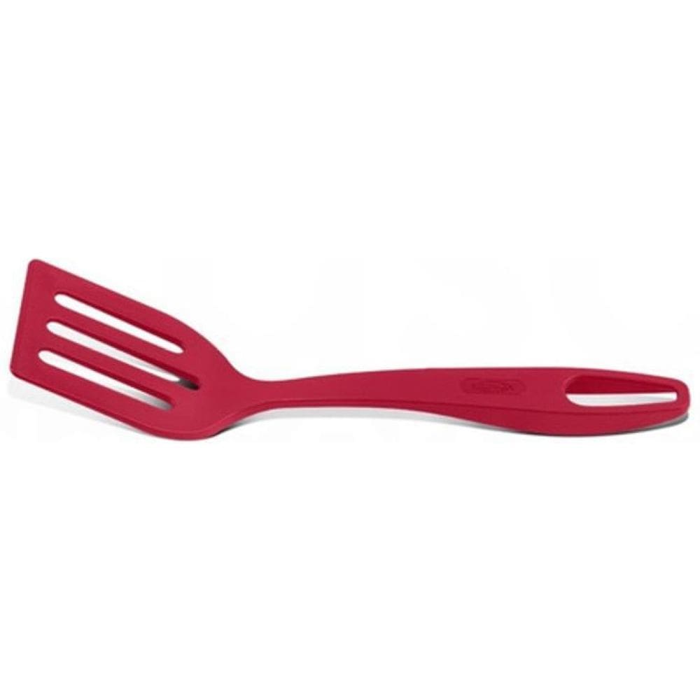 Espátula Perfurada Vermelha 30 cm Wavy Nylon Brinox