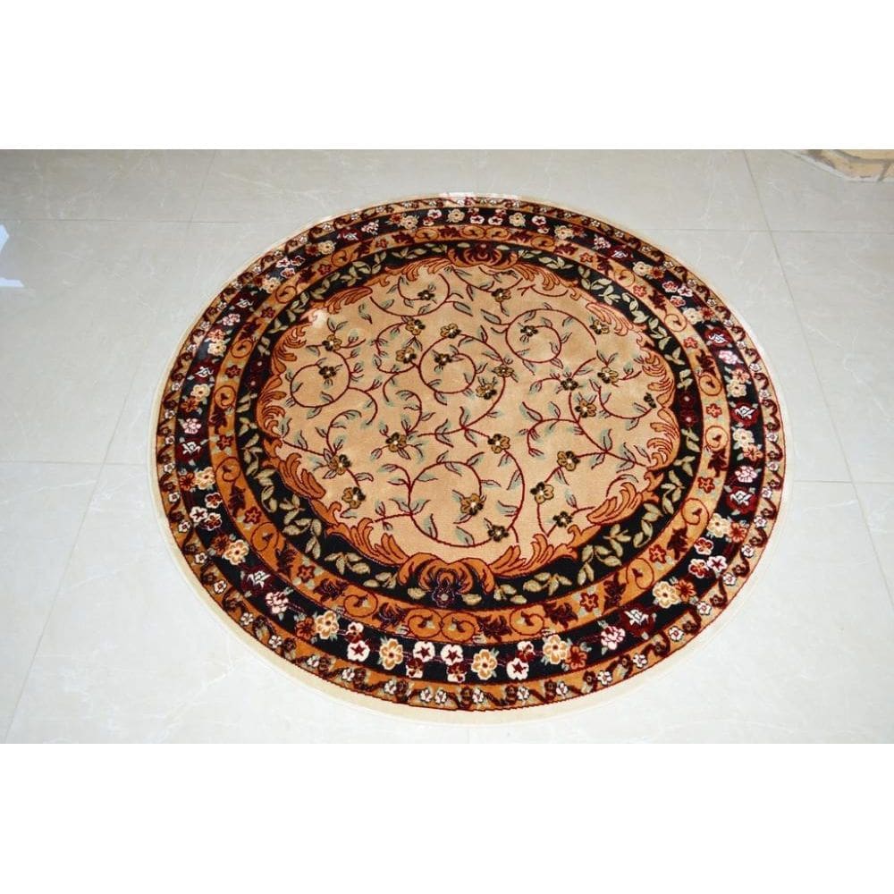 Tapete Redondo Marbella Elite Bs Classico Tabriz-4 200 Cm