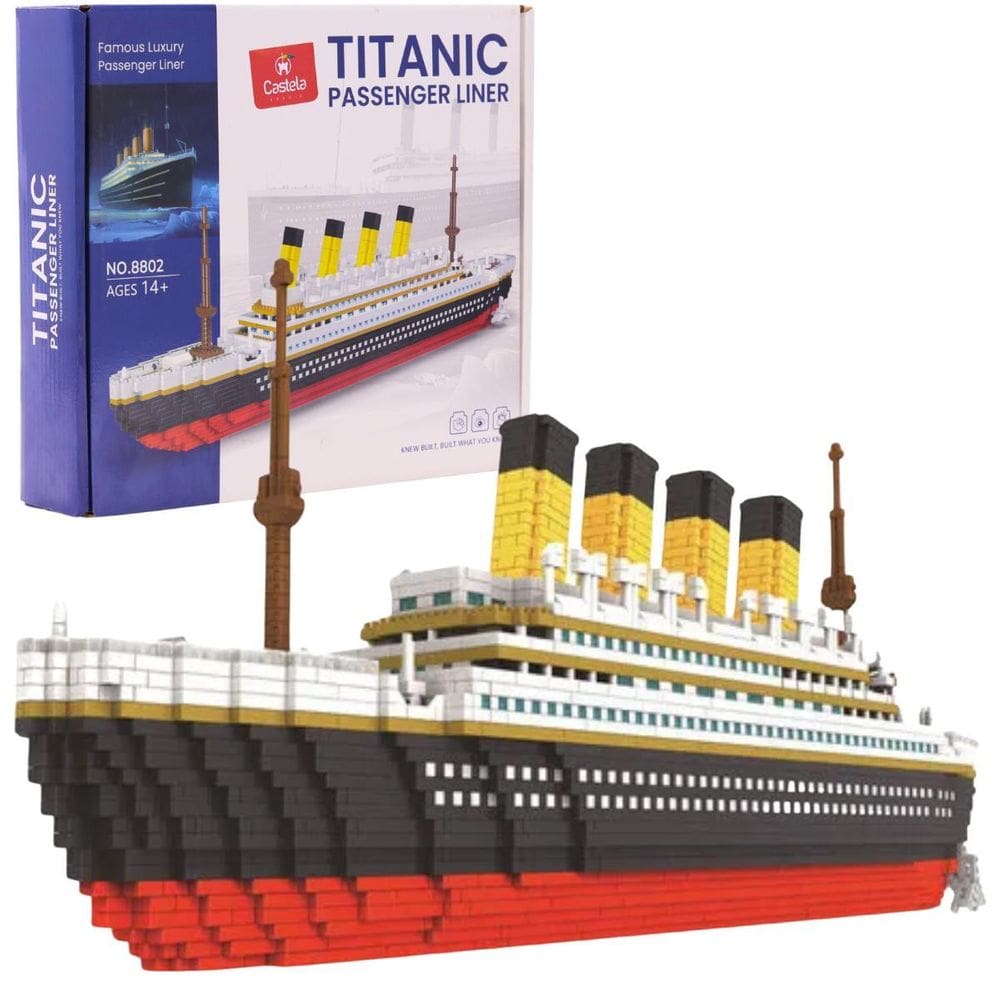 Blocos Montar Titanic Conjunto Construção 2796 Peças-Castela