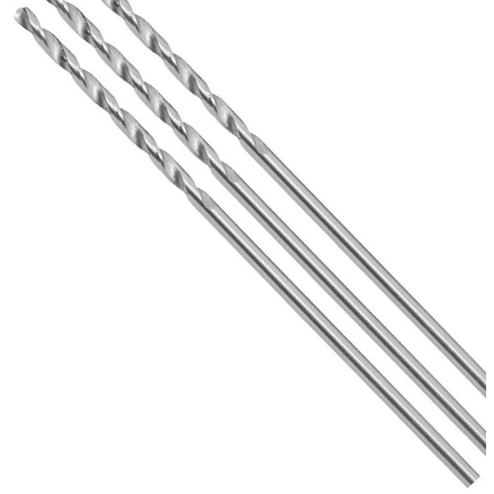 Kit 3 Brocas Mourão Madeira Extra Longas 3 P 1/4 250Mm 6Mm