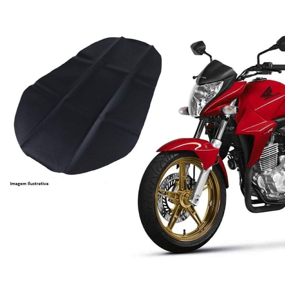 Capa De Banco Assento Sela Preta Honda Cb 300 2009 Ate 2015