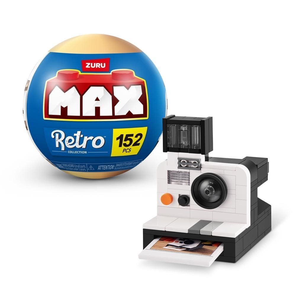 Blocos De Montar Max Premium Retrô - Polaroid 152 Pçs