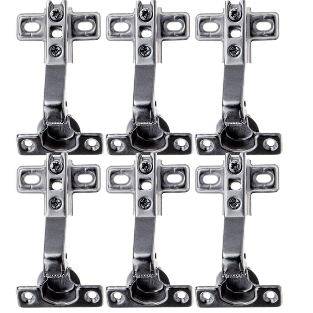 Kit 6 Dobradiça Para Moveis Mini 45º Fgv Tn