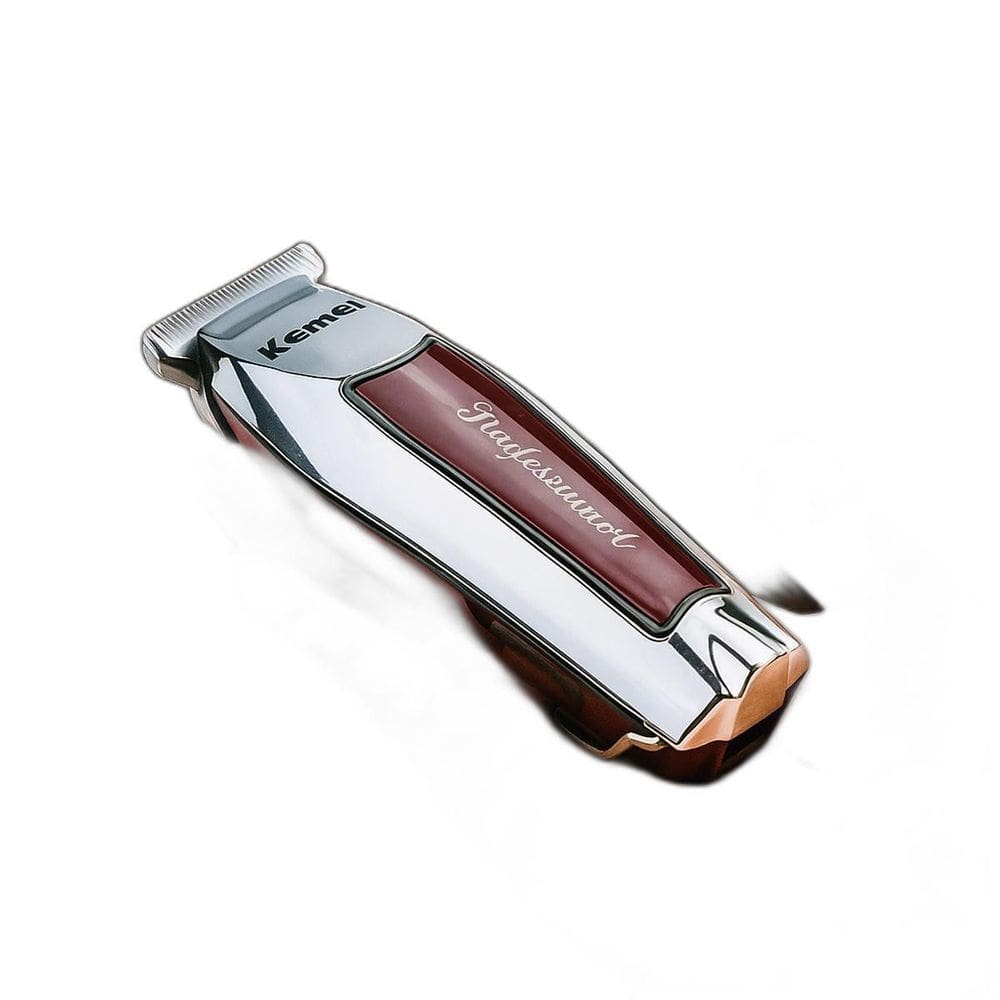 Máquina Kemei Recarregável Bivolt Ideal Para Barba