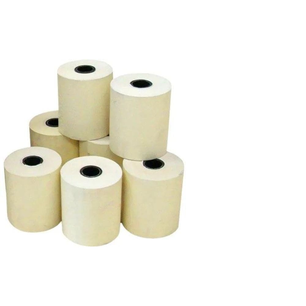 Bobina Termica 57X25 Amarela 57Mm X 25M C/30 Unidades