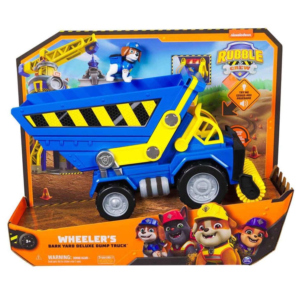 Caminhão Basculante Deluxe Do Wheeler - Rubble E Sua Turma