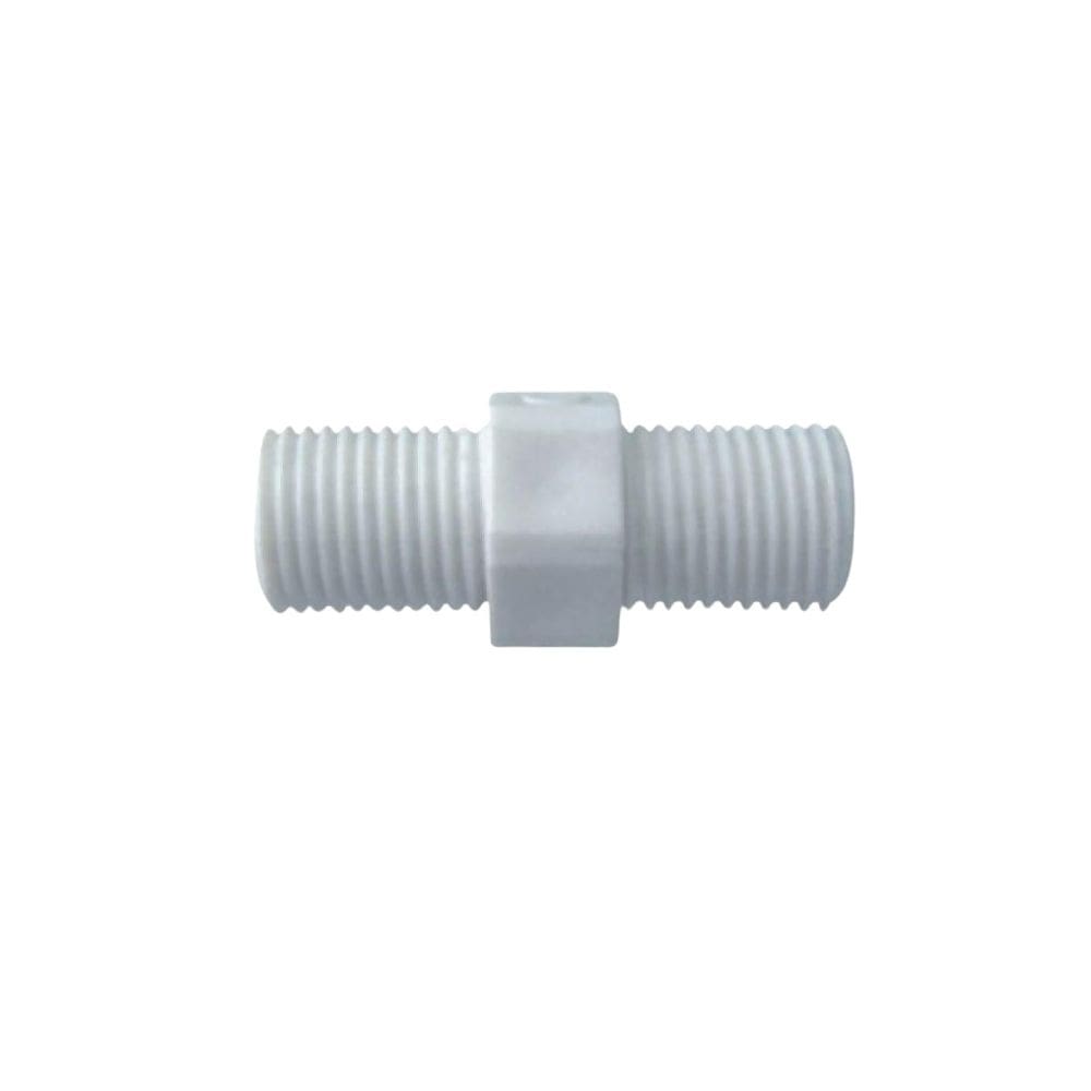 Conector Niple União Macho Macho Nylon Rosca 1/4