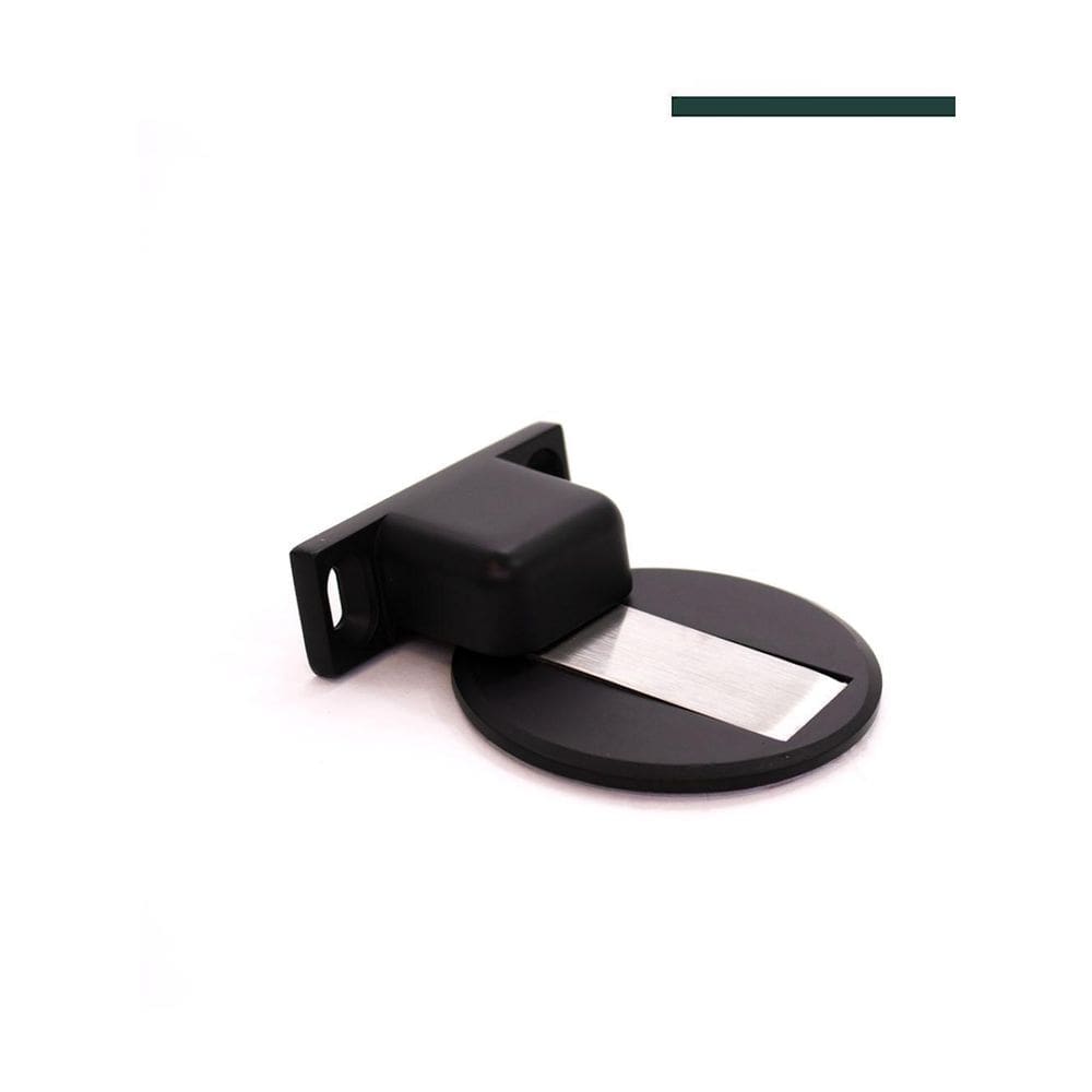 Trava Porta Magnético Slim Preto - Comfortdoor