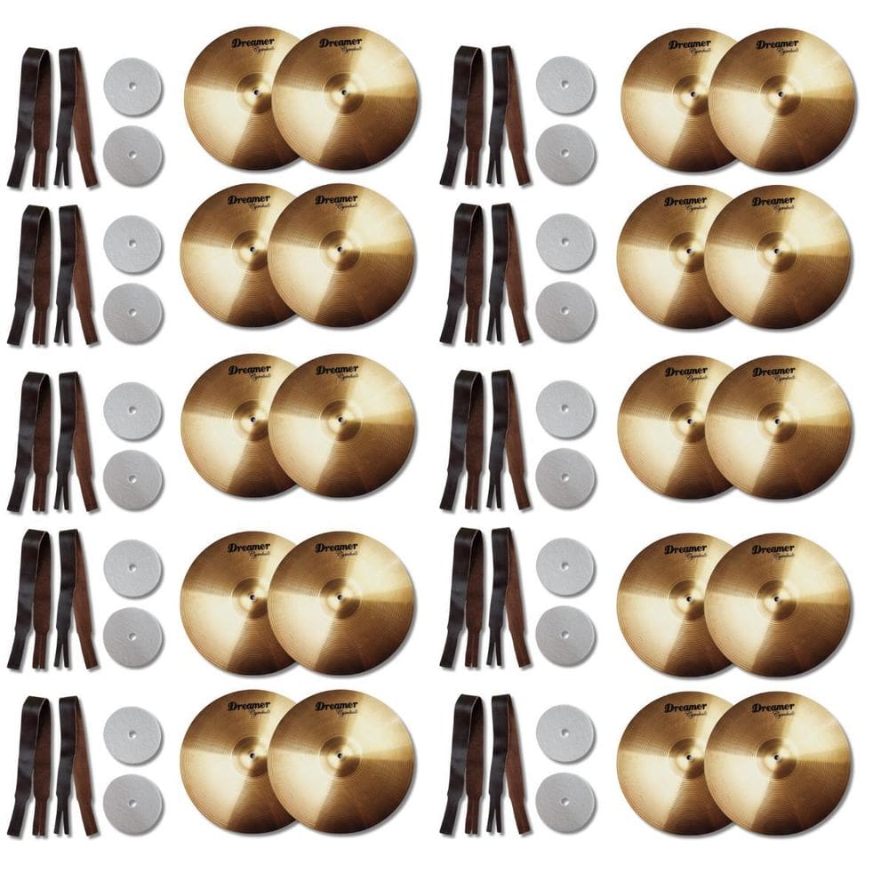 Kit 10 Par Prato 16 Marcial Dreamer + 10 Par Alça Couro