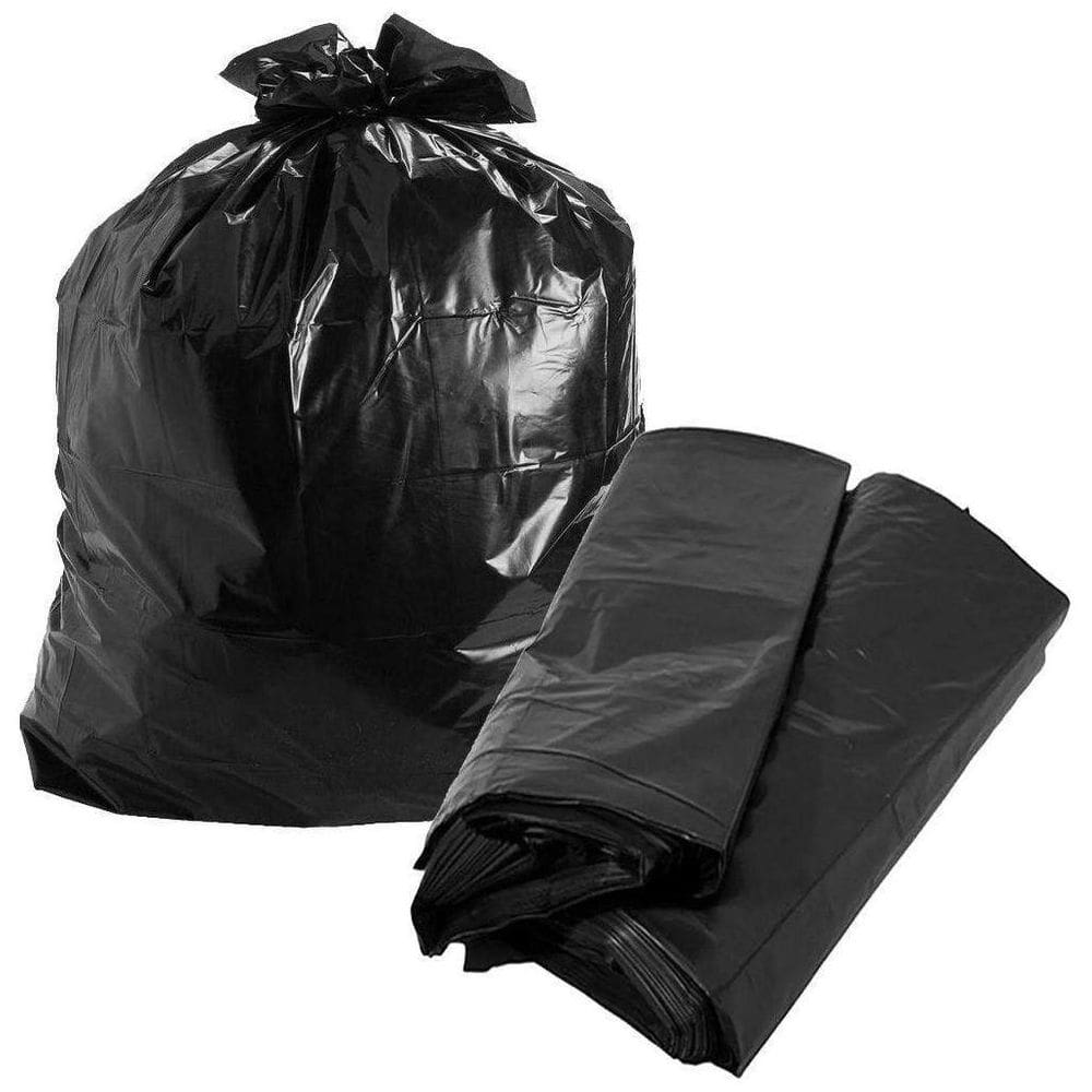 Saco Para Lixo 100 Litros Preto Reforçado 100 Unidades