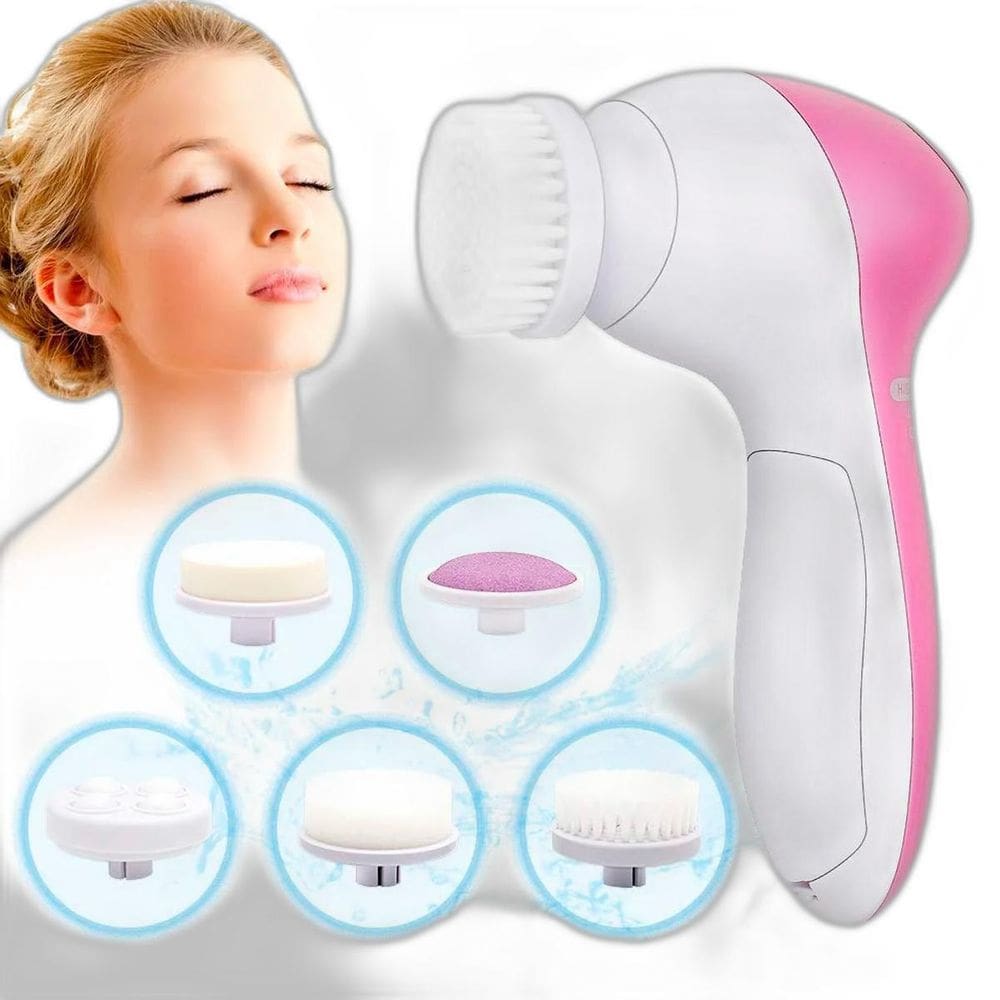 Aparelho Facial 5 Em 1 Limpeza Massageadora Rotativa