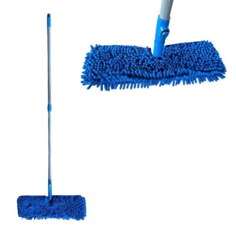 Esfregão Flat Cabo Extensível Até 175Cm Limpeza Em Geral