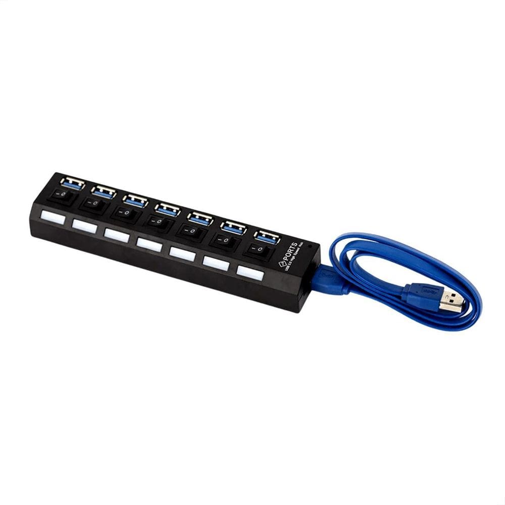 Hub 7 Portas Usb 3.0 480 Mbps