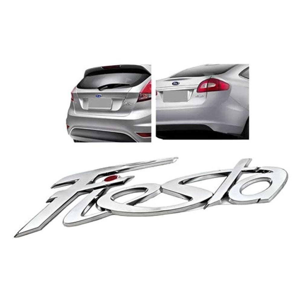 Emblema Letreiro Cromado New Fiesta Hatch Sedan 2011 A 2019