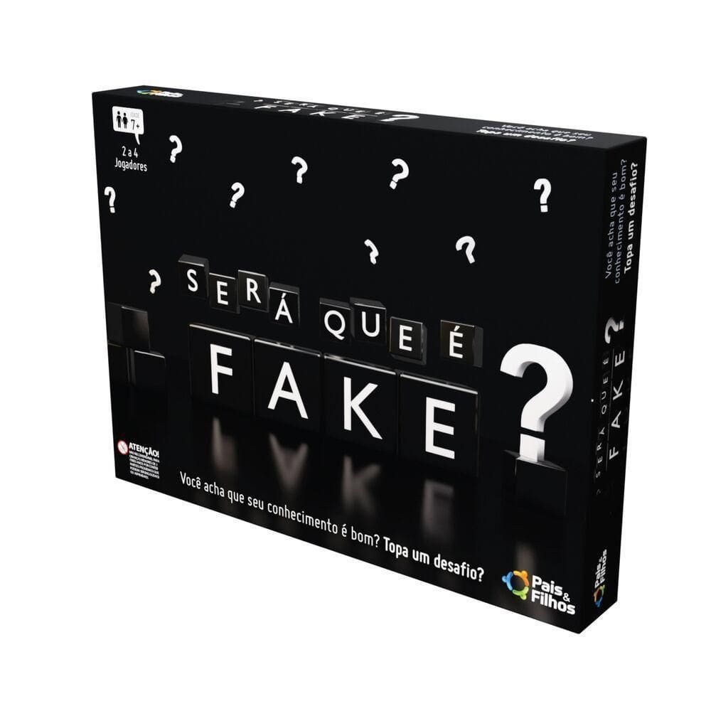 Jogo Será Que É Fake - Pais E Filhos
