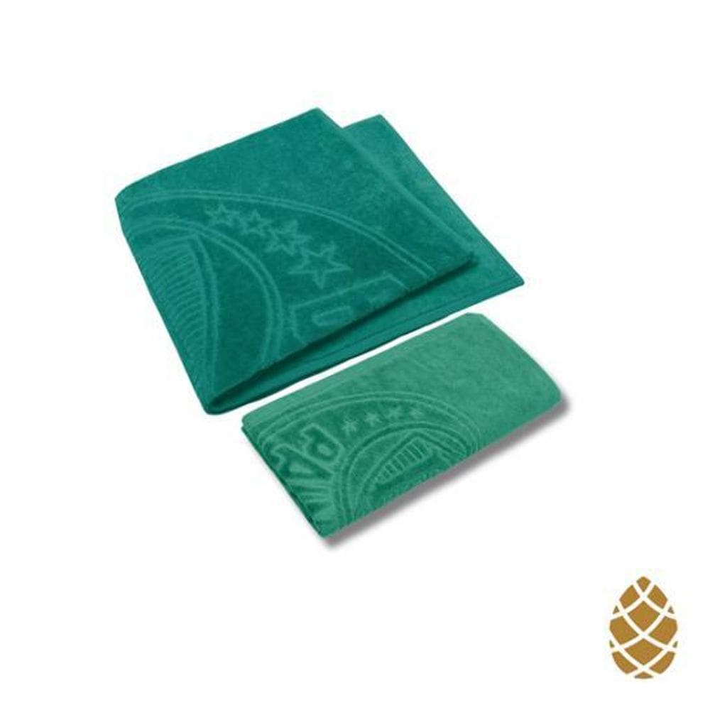 Kit Toalha Banho+ Rosto Jacquard Buettner Verde