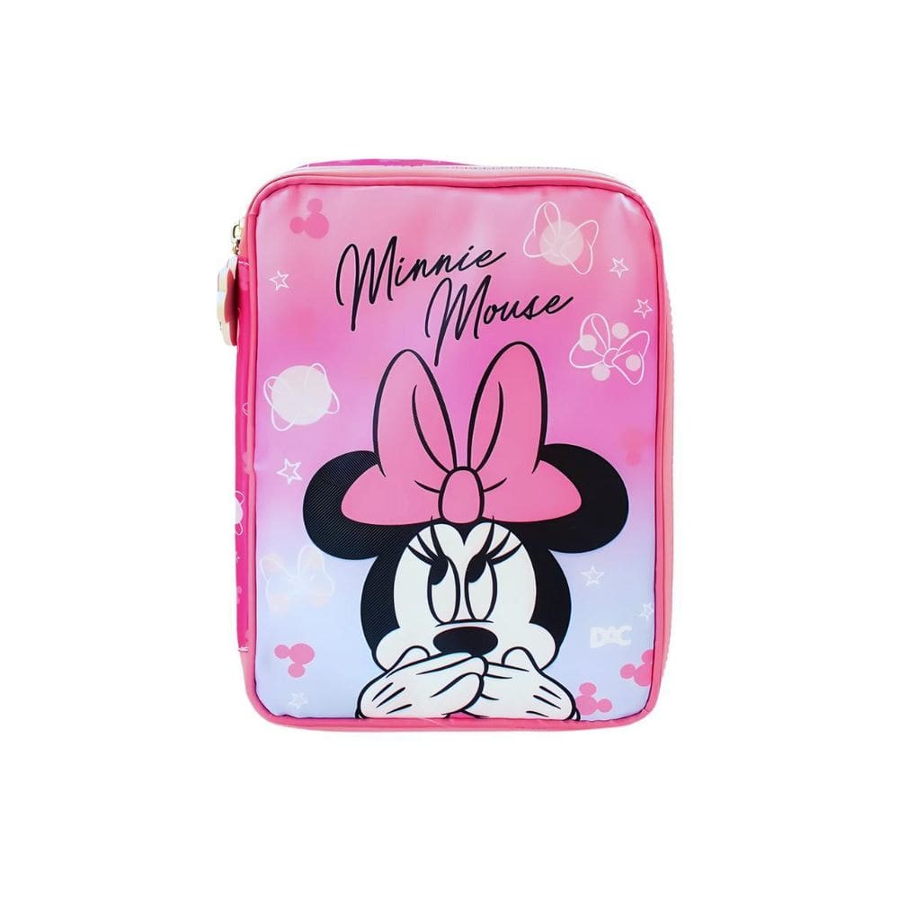 Estojo Box Grande Escolar Diney Minnie Mouse Dac