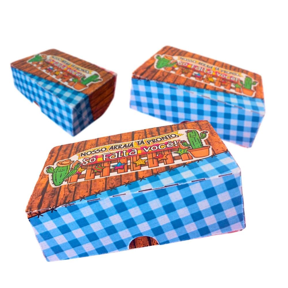 20 Caixinhas Doces Festa Junina Arraia - So Falta Você