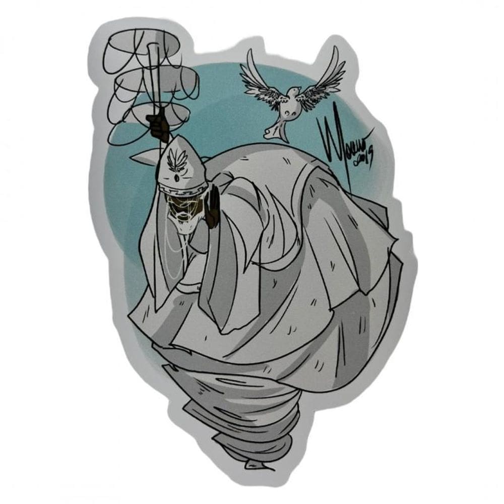 Adesivo De Vinil Diversos Orixás Umbanda 10X13 Cm -Selecione