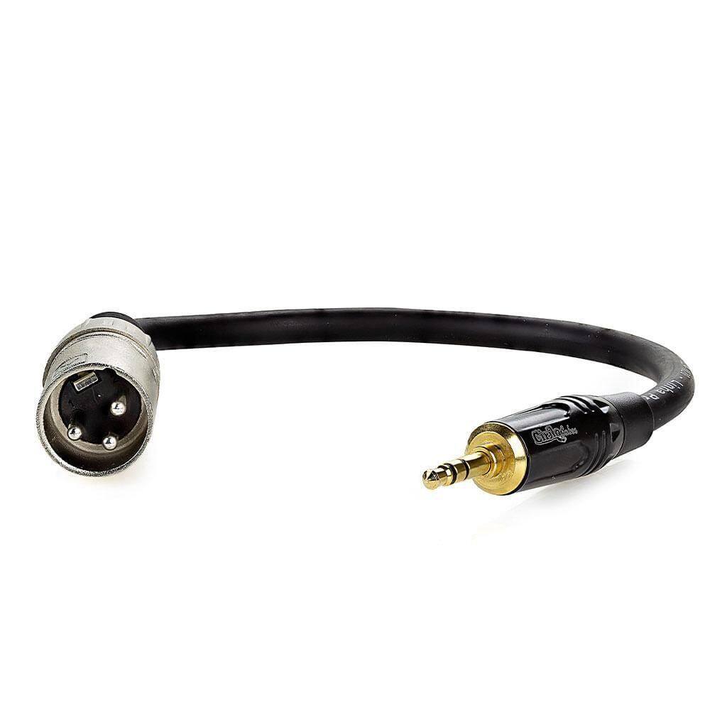 Cabo P2 Para Xlr Áudio Profissional Estereo - 8 Mt