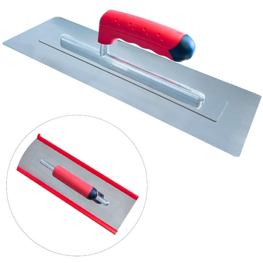 Desempenadeira Inox 120X355Mm Cabo Emborrachado 12440 Compel