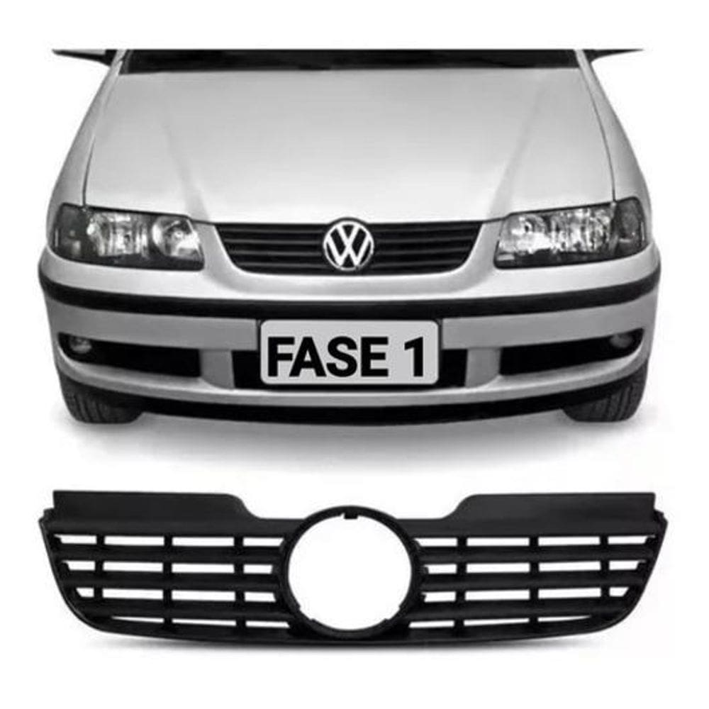 Grade Radiador + Moldura C/Furo Gol Parati Saveiro G3 Fase 1