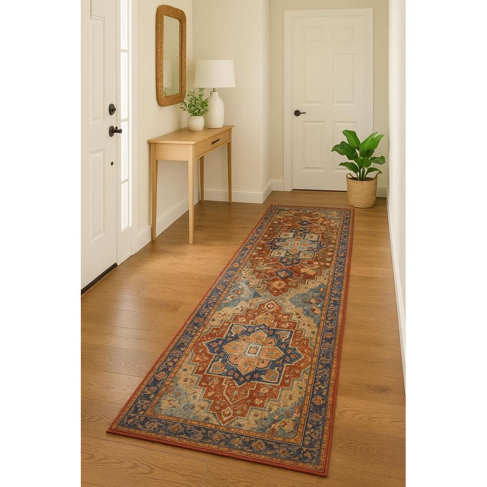 Tapete Vinci Pelo Baixo Impermeável 60X230Cm Bolonha Jolitex