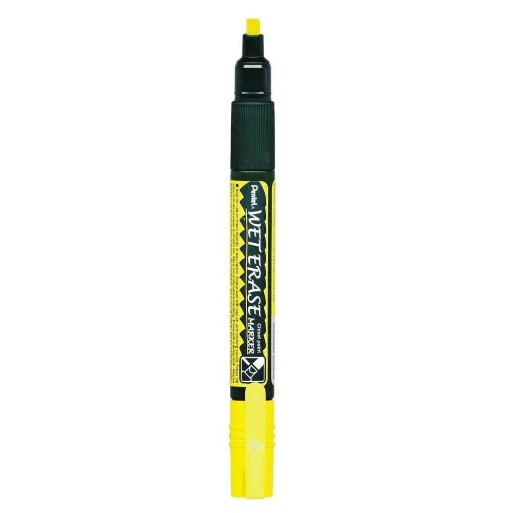 Marcador Giz Liquido Wet Erase Amarelo Pentel