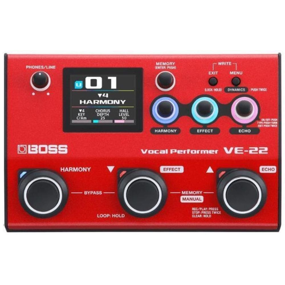 Pedal De Voz Boss Ve-22