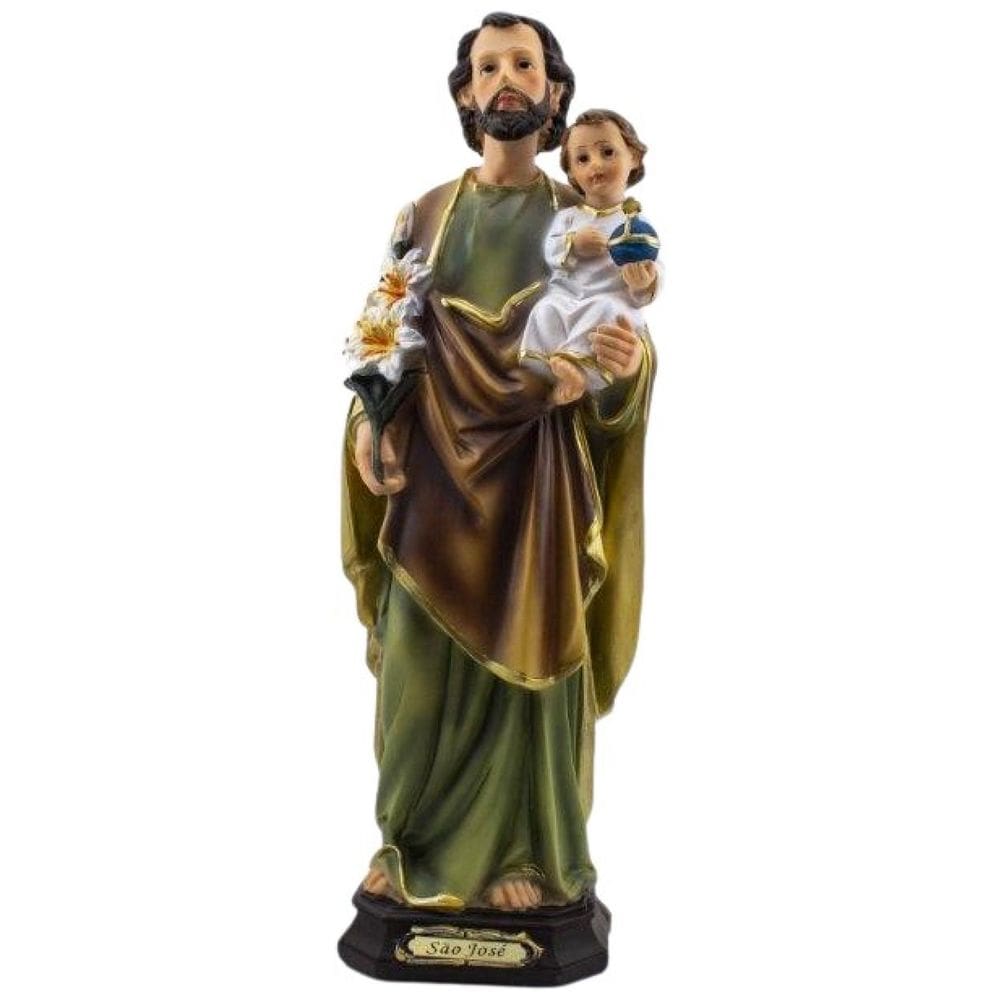 Imagem São José Importado Resina 43 Cm