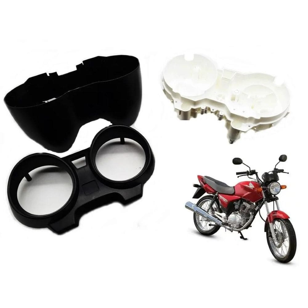 Kit Carcaça Painel Sem Hodometro Cg Cargo Titan 150 Ate 2008