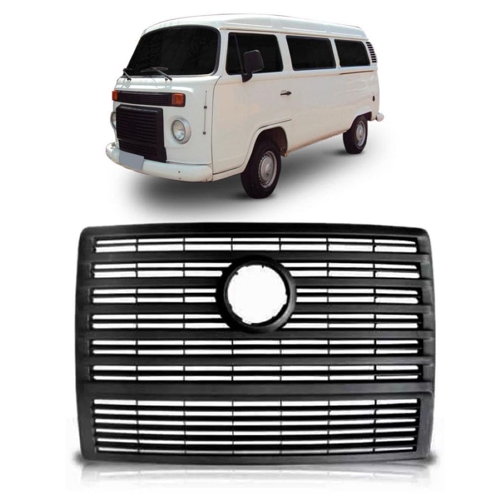 Grade Dianteira Perua Kombi 2007 2008 2009 Preta