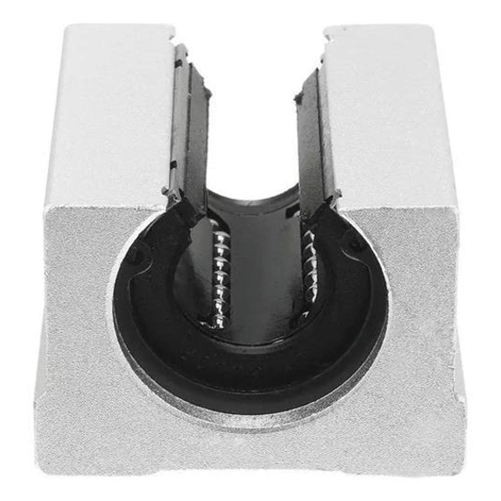 Pillow Block Aberto 25Mm Com Rolamento Eixo Linear Sbr25Uu
