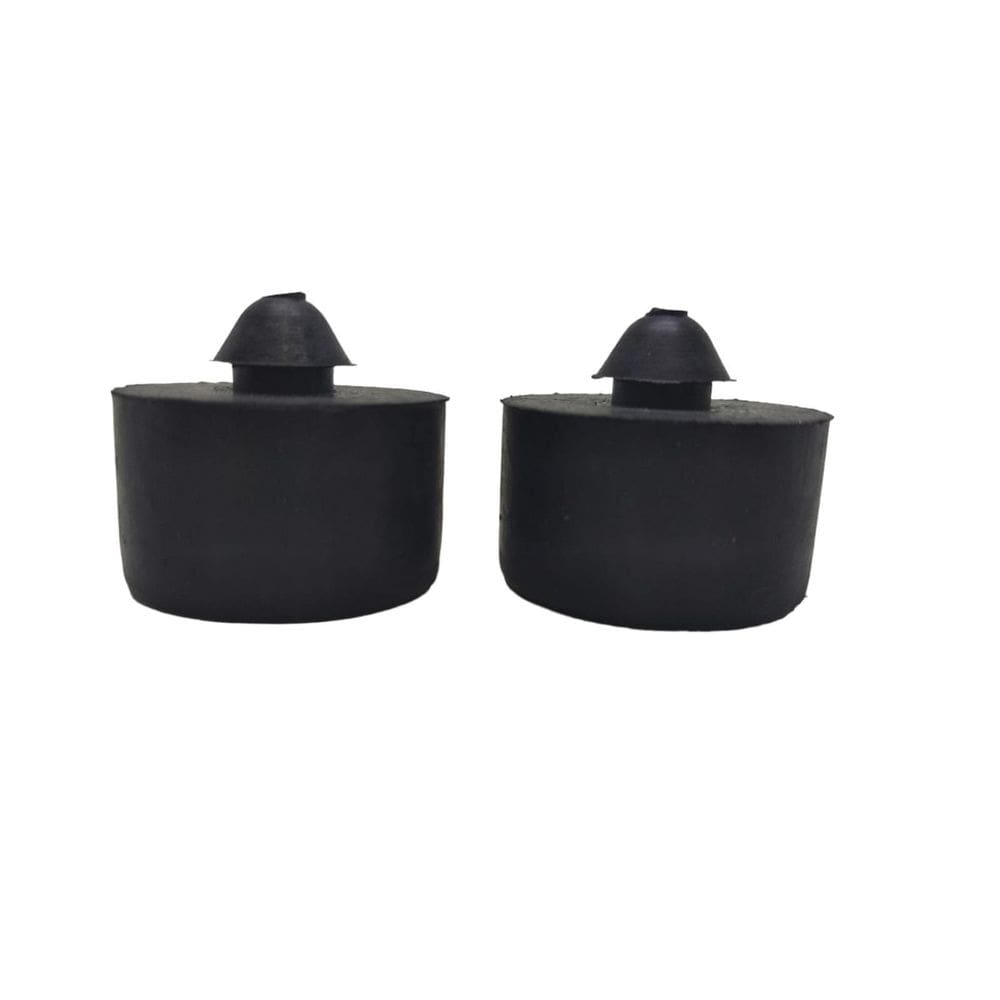 Par Borracha Coxim Fixação Assento Redondo Honda Pop 100 110