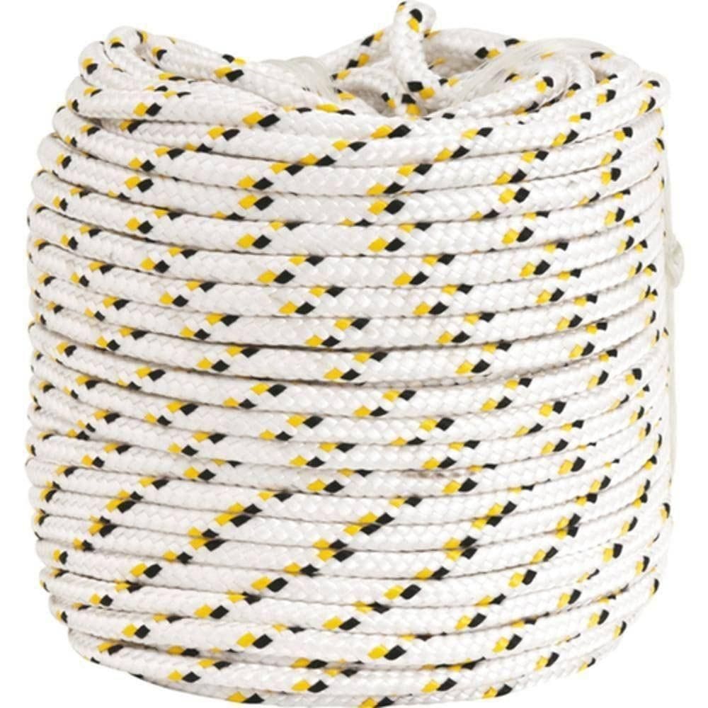 Corda Multifilamento Trançada 8Mm X 110M Branca Vonder