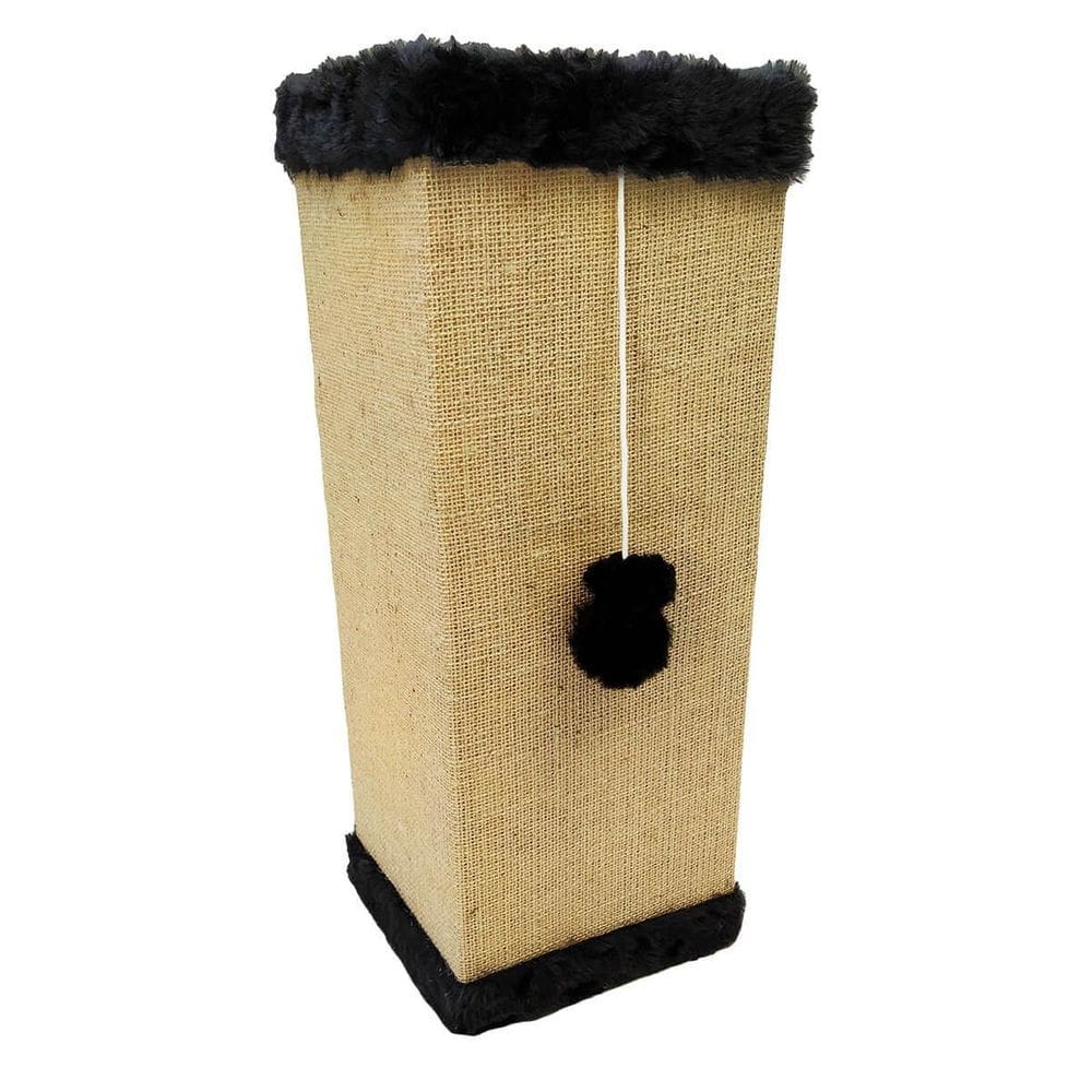 Arranhador para Gatos Protetor de Canto Preto 52cm X 20cm