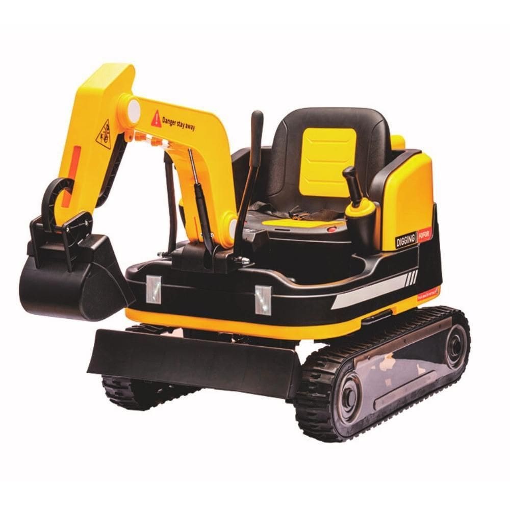 Carro Elétrico Infantil Escavadeira 2 Marchas Am Zippy Toys