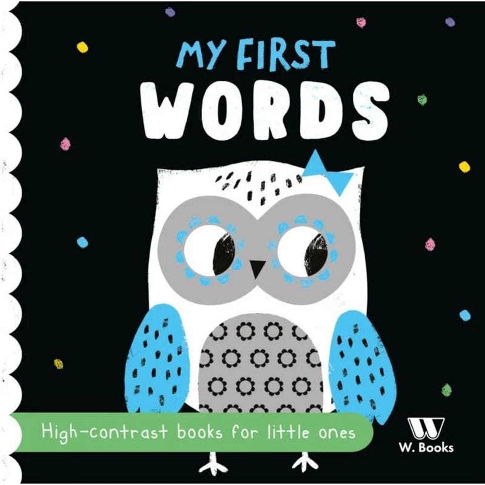 Livro Cartonado - My First Words - Em Inglês - W. Books