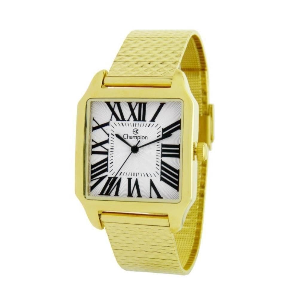 Relógio Champion Feminino Dourado Analógico Cn21318h