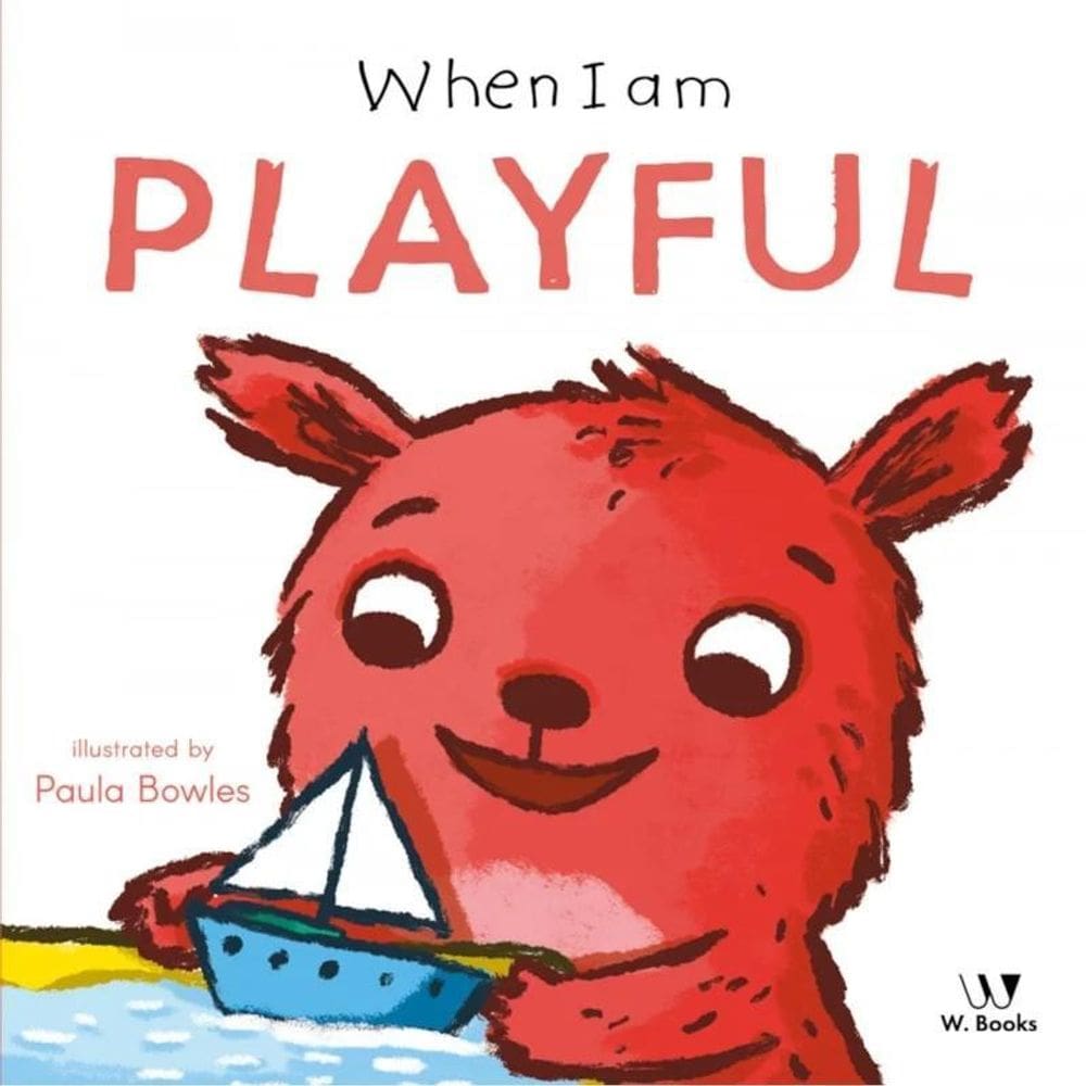 Livro Cartonado - When I Am Playful - Em Inglês - W. Books